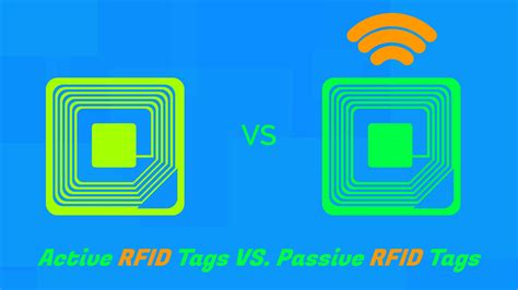 rfid active and passive tags